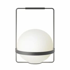Vibia Palma 3740 Lampe de table LED en verre, graphite| Lampes À Poser Led|Lampes À Poser Et Lampes De Table