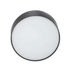 Wever & Ducré Lighting WEVER & DUCRÉ Roby IP44 Deck 2.700K 16 cm noir| Plafonniers Led|Plafonniers
