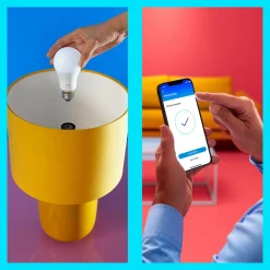 WiZ P45 Ampoule LED E27 4,9 W goutte satinée RGBW| Ampoules Connectées Et Intelligentes|Ampoules Connectées Et Intelligentes