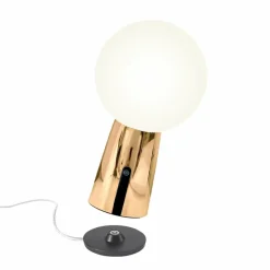 Zafferano Olimpia lampe batterie film doré| Lampes À Poser Led|Lampes À Poser Et Lampes De Table