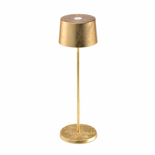 Zafferano Olivia 3K lampe de table rechargeable or| Lampes À Poser Led|Lampes À Poser Et Lampes De Table
