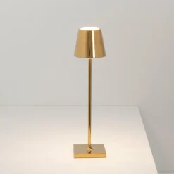 Zafferano Poldina micro lampe batterie doré| Lampes À Poser Led|Lampes À Poser Et Lampes De Table